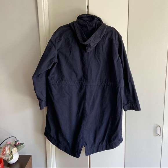 H&M canvas coat with hood - Picture 2 of 7